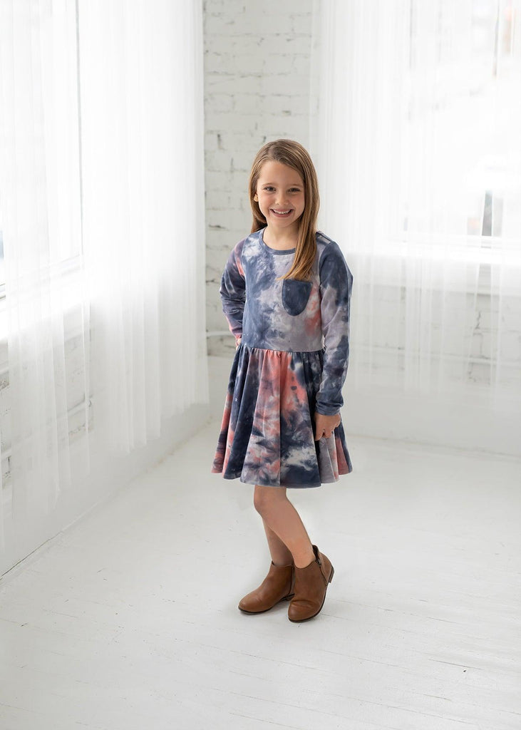 Bella Beauty Blue Knit Dress - Carousel Brands