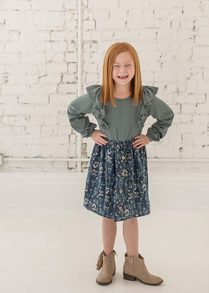 Perennial Woven & Knit Dress - Carousel Brands