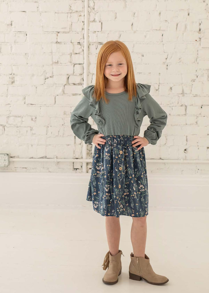 Perennial Woven & Knit Dress - Carousel Brands