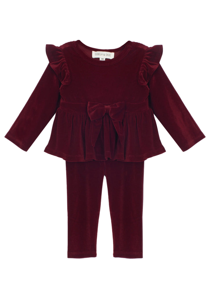 Holly Jolly Velvet 2 PC Set
