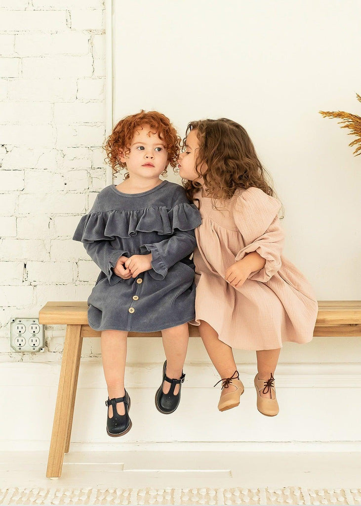 Purple Haze Corduroy Dress - Carousel Brands