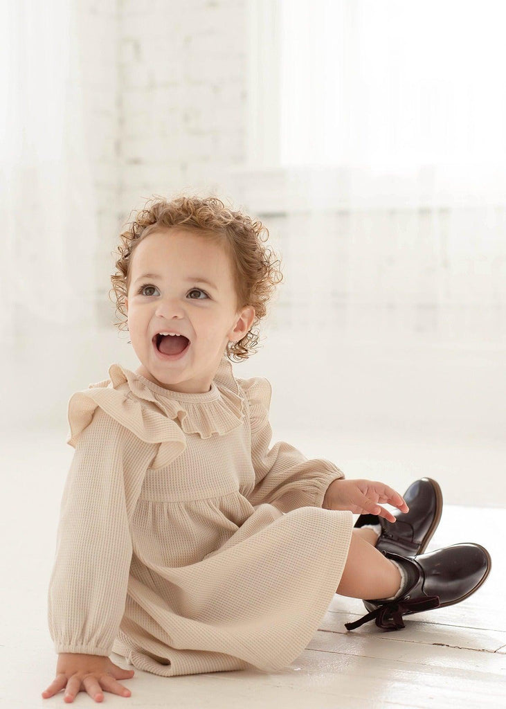Woodland Knit Little Girl Dress - Carousel Brands